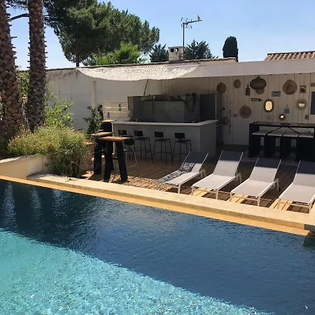 Contemporaine Avec Piscine Sur 1400 M² De Terrain, A 10 Kms Du Cap D Agde וילה Florensac